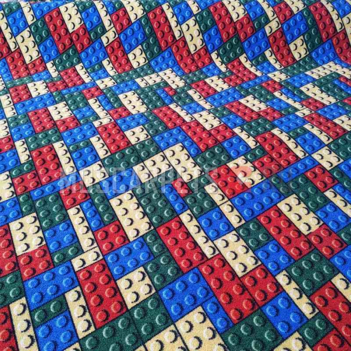 Traversa Model Print Lego, Diverse Latime 400 cm, Multicolor [3]