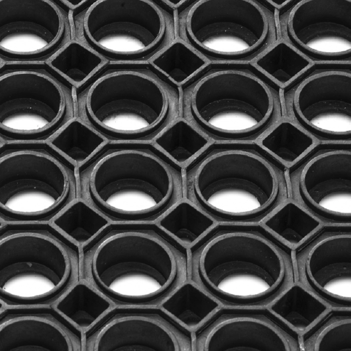 Covor Antiderapant Pentru Intrare, Domino 16, Negru, 40x60 cm [2]