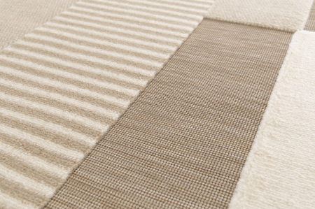 Covor Living/Dormitor, Model Belgian 24501/652, Colectia Rio, Bej [1]
