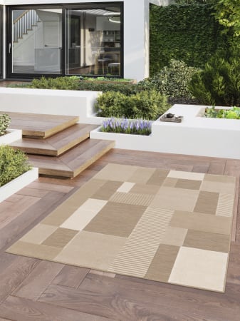 Covor Living/Dormitor, Model Belgian 24501/652, Colectia Rio, Bej [5]
