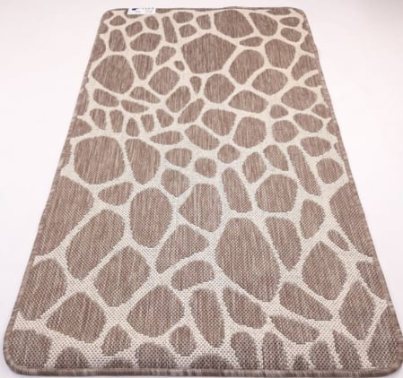 Covoare - Covor Bucatarie, Flex 19642/101, Bej, Antiderapant, Dimensiunea 67x120 cm