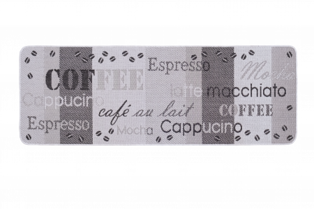 Covor Bucatarie, Model Flex 19052/08, Covor fir plat, Antiderapant, Gri [5]