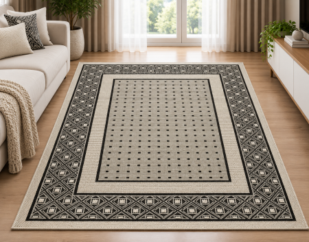 Covoare Living - Covor Bucatarie,Model Iuta, Natura 903/19, Crem