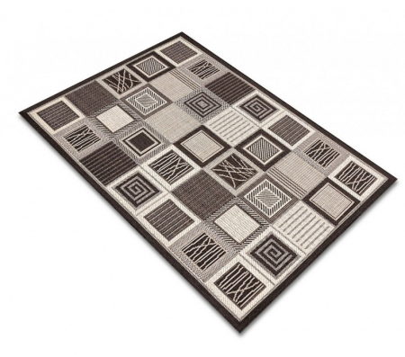 Covor Bucatarie, Model Natura 911/19, Crem/Maro [1]