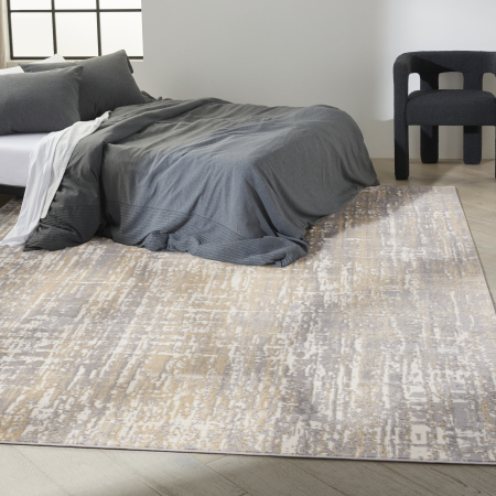 Covoare Living - Covor Calvin Klein, Model ECH04, Gri/IBej