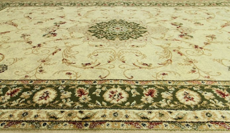 Covor Model Clasic 523/130, Dreptunghiular, Verde [4]