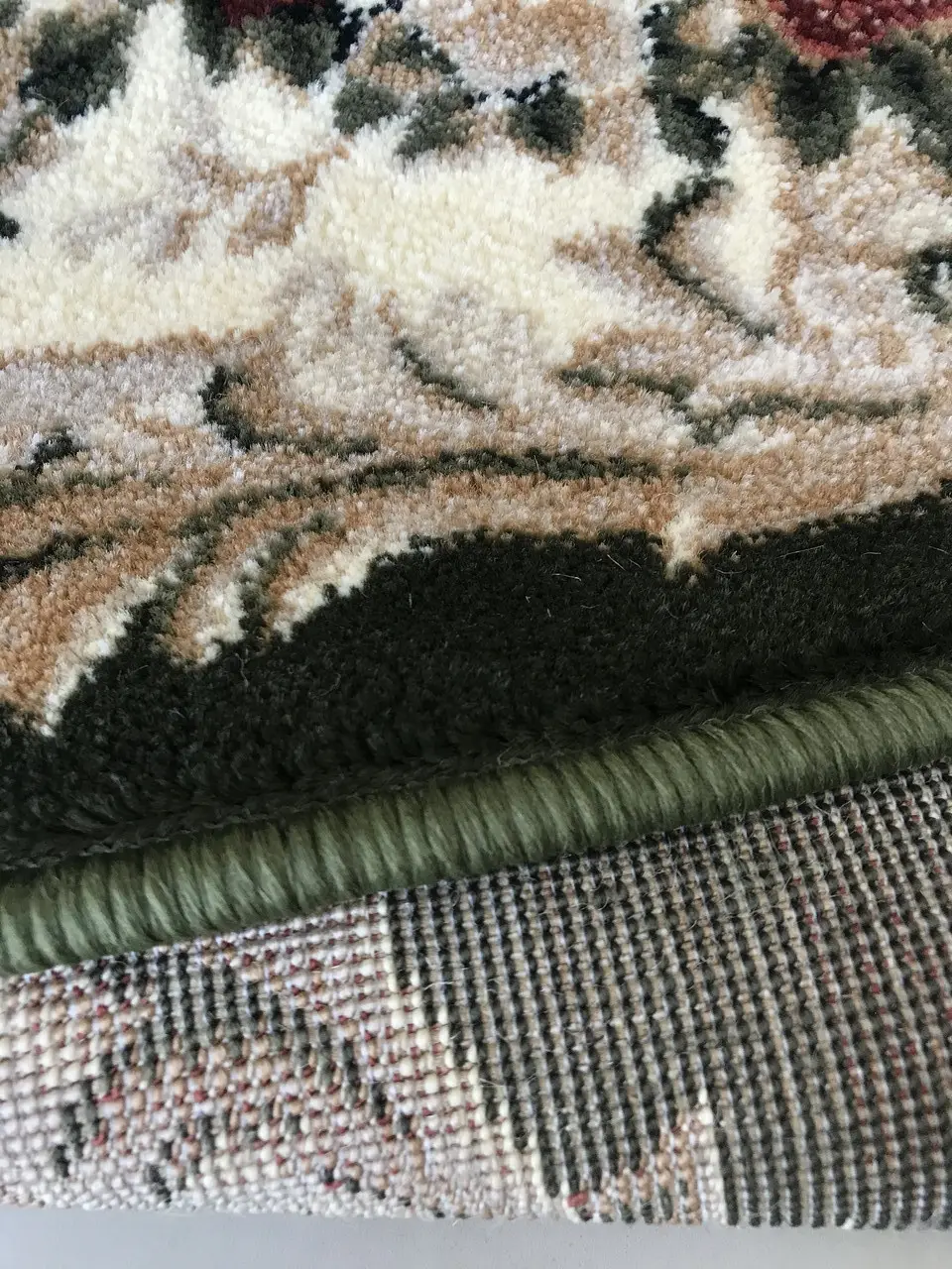 Covor Sufragerie, Model Lotos 575/310, Verde, 1800 gr/mp [4]