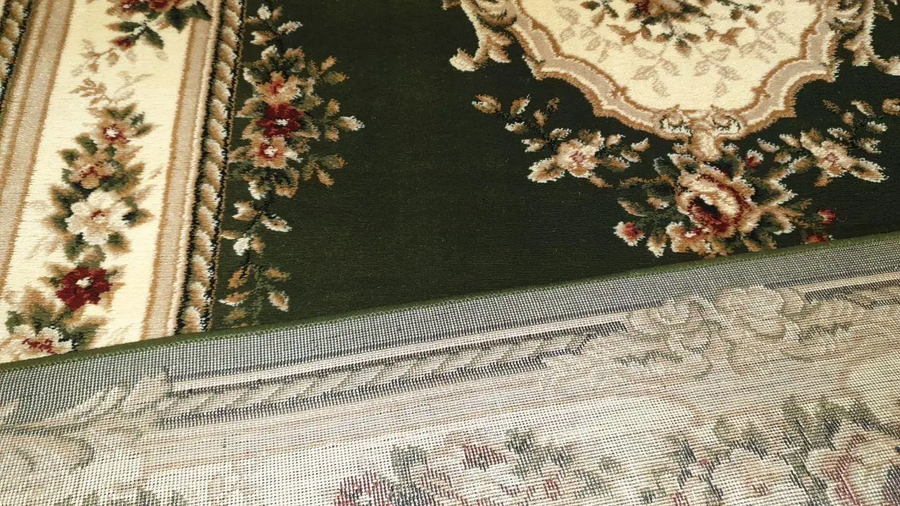 Covor Sufragerie, Model Lotos 575/310, Verde, 1800 gr/mp [5]
