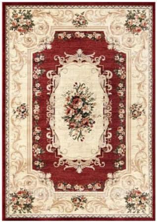 Covor Clasic Sufragerie/Dormitor, Model 535/210, Rosu [5]