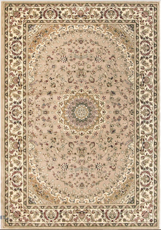 Covor Clasic Sufragerie/Dormitor, Model Lotos 1555/110, Crem/Bej [4]