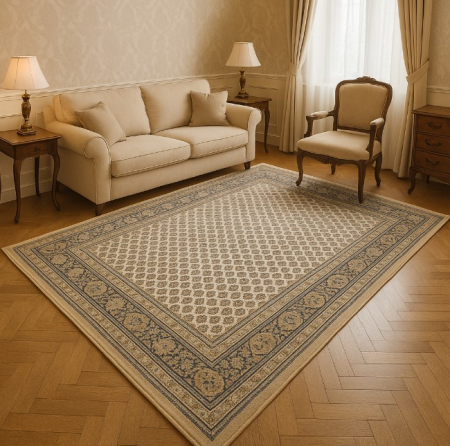 Covoare Living - Covor Clasic Sufragerie, Model Kasmar 9595-684, Bej