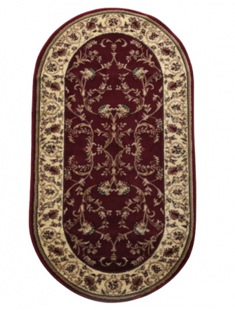 Covor Clasic Sufragerie, Model Lotos 523/210, Oval [1]