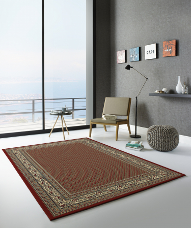 Covoare Living - Covor Clasic Sufragerie, Model Kasmar 9595-014, Rosu