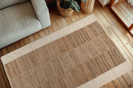 Covoare Living - Covor Modern Sufragerie, Model Cozy Bliss 470, Bej