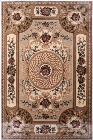 Covor Dormitor/Living, Model Lotos 531/110, Bej [1]