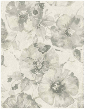 Covor Floral Living/Dormitor, Model Opus 54208/760, Gri [3]