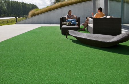 Gazon Artificial - Covor Gazon Iarba Artificiala, Gradinita/ Loc de Joaca/Terasa/Curte, Inaltime fir 7mm, Verde
