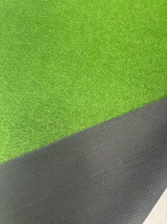 Covor Gazon Iarba Artificiala, Gradinita/ Loc de Joaca/Terasa/Curte, Model Leisure Inaltime fir 15 mm, Verde [4]