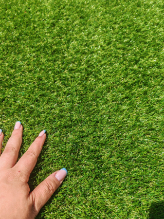 Gazon Artificial - Gazon Artificial Jakarta, Fir 20 mm, Verde, pentru Grădină, Curte, Terasă și Piscină
