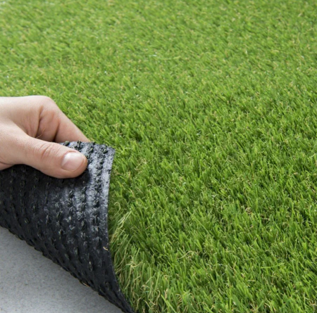 Gazon Artificial - Covor Gazon Iarba Artificiala Jakarta, Gradinita/ Loc de Joaca/Terasa/Curte, Inaltime fir 30 mm, Verde