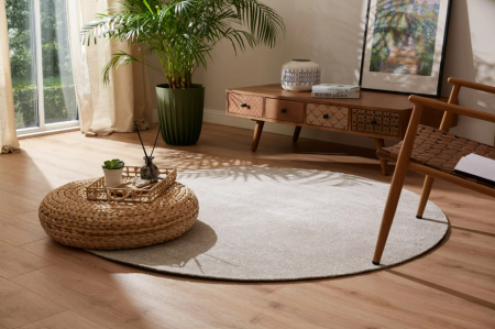 Covor Living/Dormitor, Fargo 71501/050, Rotund, Crem [4]