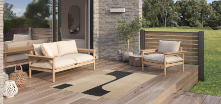 Covor Belgian, Rio 24503/352, Bej/Negru, 160x230 cm [1]