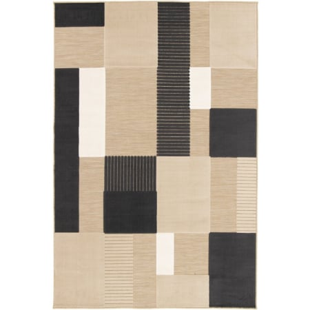 SALE - Covor Living/Dormitor, Model Belgian 24501/352, Colectia Rio, Negru