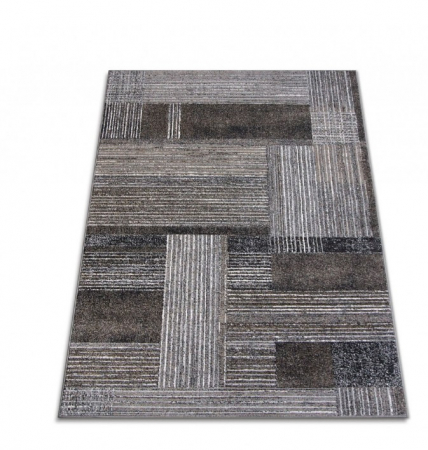 Covor Living/Dormitor, Model Kolibri 11561/BG92, Gri/Maro [3]