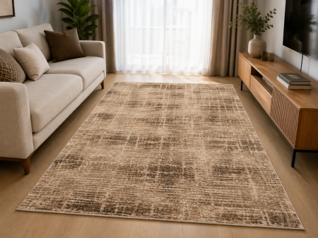 Covoare Premium - Covor Living/Dormitor, Model Mondo 74GBE, Crem/Maro