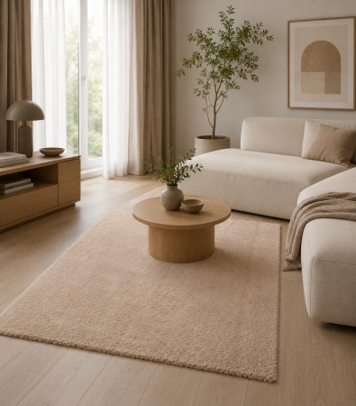 Covoare Dormitor - Covor Belgian Living/Dormitor, Soft Rimini 71481/800, Crem