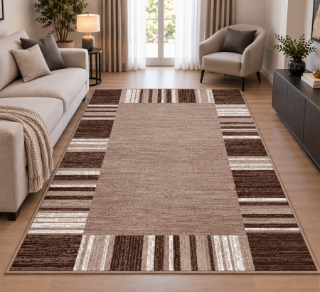 Covoare - Covor Living, Model Mira 24070/120, Maro