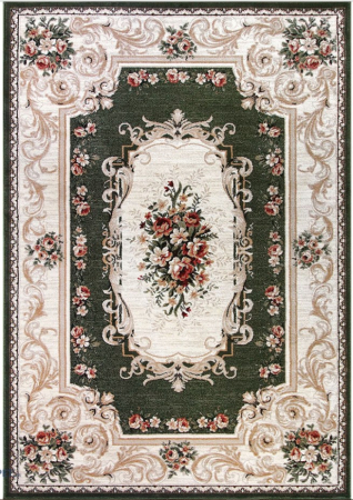 Covor Sufragerie, Model  Lotos 535/310, Covor Dreptunghiular, Verde [6]