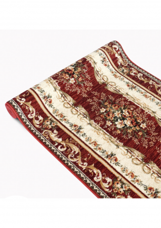 Traversa Hol, Model Lotos 535/210, Festonata, Latime 60 cm, Rosu [2]
