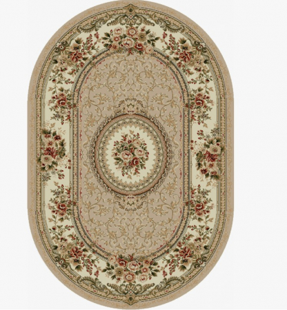 Covor Lotos 571, Bej / Crem, Oval, 1800 gr/mp [2]