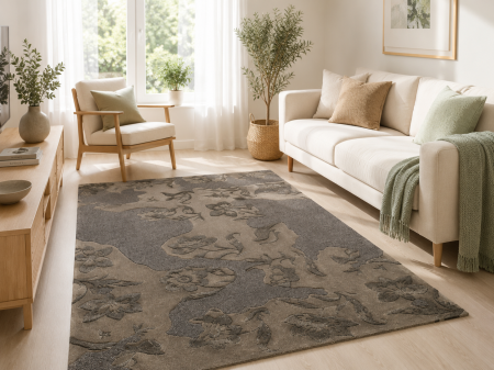 Covoare Living - Covor Modern Living/Dormitor, Model Spirit 7302, Grej