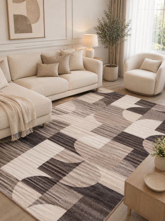 Covoare Living - Covor Modern Living/Dormitor, Model Bluster 425 Grej