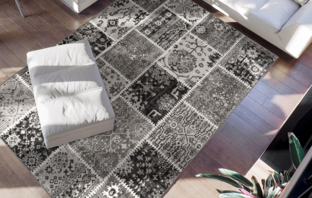 Covoare Living - Covor Modern Living/Dormitor, Model Ariya 425 Gri
