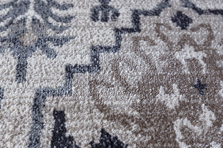 Covor PALERMO, Model 41 EKE, Crem/Gri ,120 x 70 cm [3]