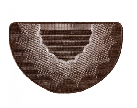Covorase Intrare - Covor Pentru Usa Intrare, Flex 19162/91, Antiderapant, Maro, 50 x 80 cm