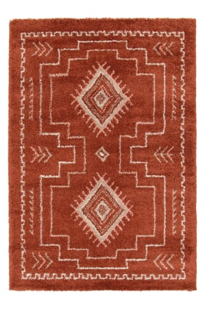 Covor Belgian, Model Sherpa, 53309/016, Caramiziu, 120x170 cm [1]