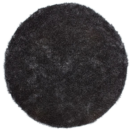 Covoare Living - Covor Pufos Modern Sufragerie, Model Rotund Diamond 725, Antracit