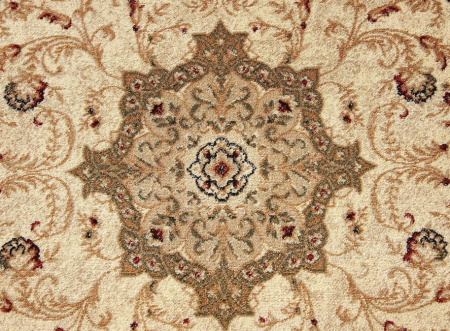 Covor Rotund, Model Lotos 523/100, Crem/Bej [1]