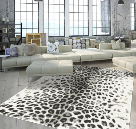 Covoare Living - Covor Sufragerie, Belgian, Model 60638-363, Colectia Ecuador, Gri