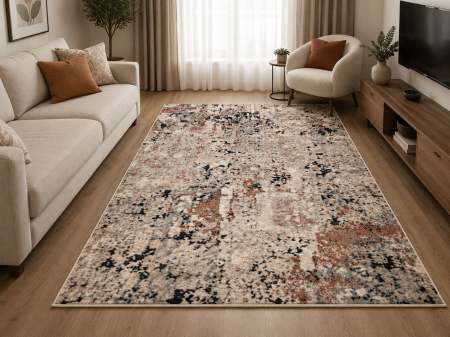 Covoare Dormitor - Covor Sufragerie/ Dormitor, Model Anny 33016/106,  Gri/Maro