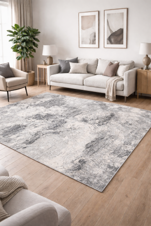 Covoare Moderne - Covor Sufragerie/Dormitor, Model Itea 42016/106, Gri