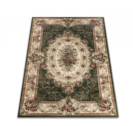 Covor Sufragerie/Dormitor, Model Lotos 1529/310, Covor Dreptunghiular, Verde [1]