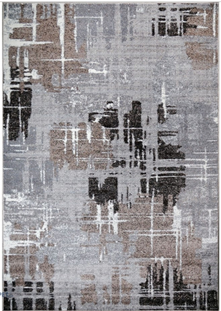 Covor Sufragerie/Dormitor, Model Mira 24037/123, Gri/Maro [1]