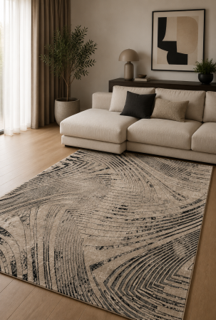 Covoare Living - Covor Sufragerie/Dormitor, Model Anny 33017, Bej
