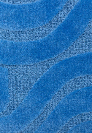Set 2 Covorase antiderapante de baie, Symphony 2509, Bleu [5]