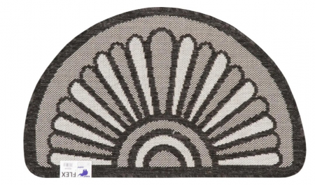 Covoras Intrare Antiderapant, Model 19163/80, Gri 50 x 80 cm [2]